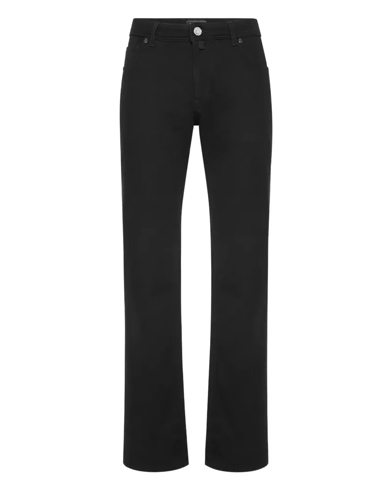 Billionaire Daddy Five-Pocket-Jeans - Schwarz Schwarz