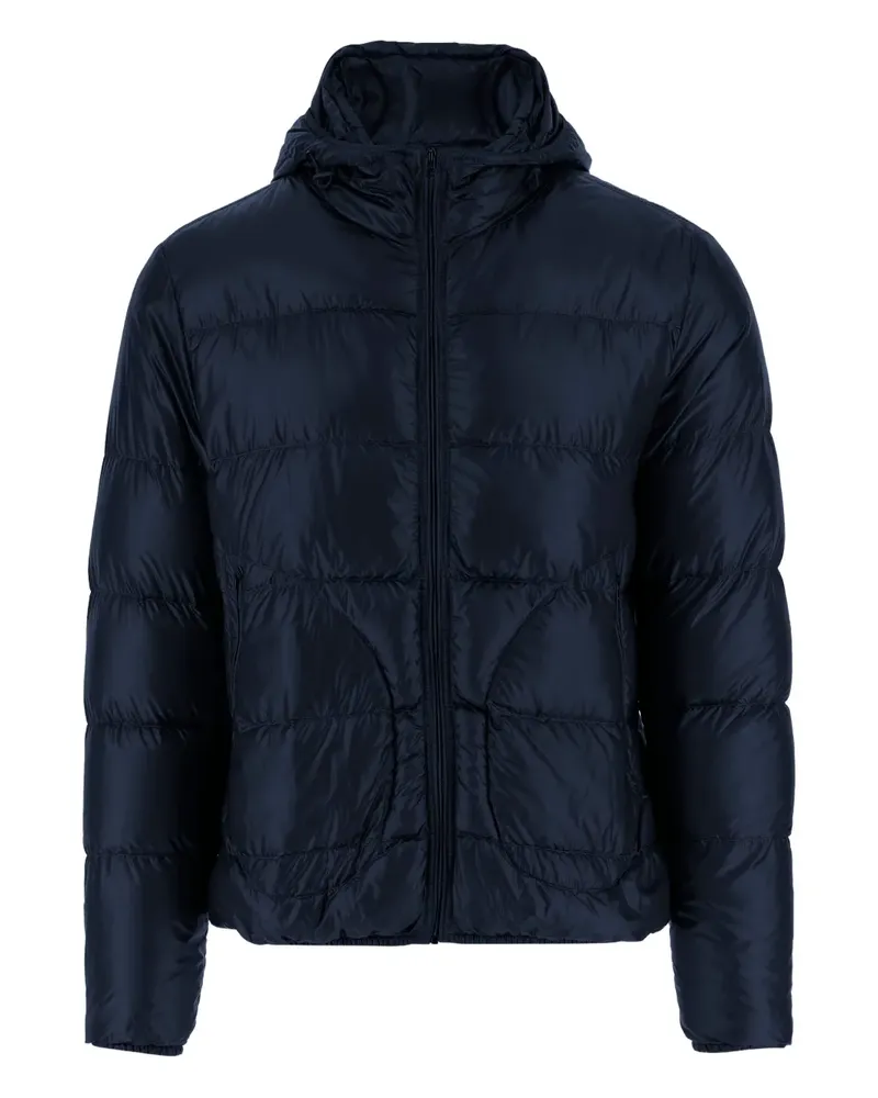 Herno Gefütterte Kapuzenjacke - Blau Blau