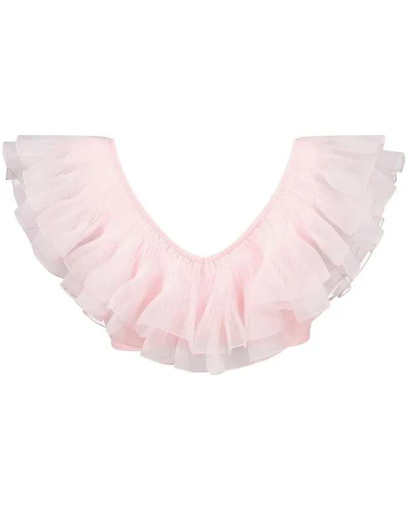 Giambattista Valli Bikini im Layering-Look - Rosa Rosa