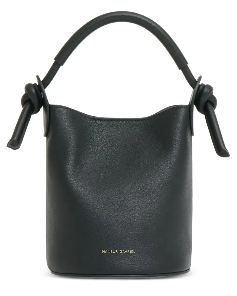 Mansur Gavriel Mini Fortuna Beuteltasche - Schwarz Schwarz