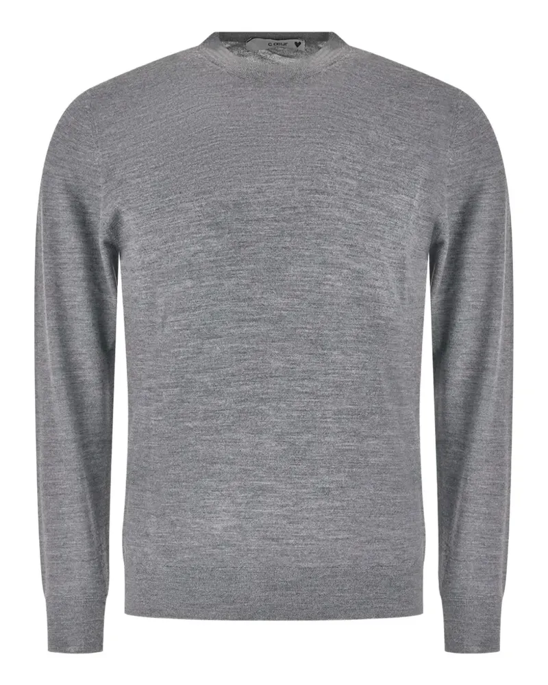 Customer Lovers Pullover mit rundem Ausschnitt - Grau Grau