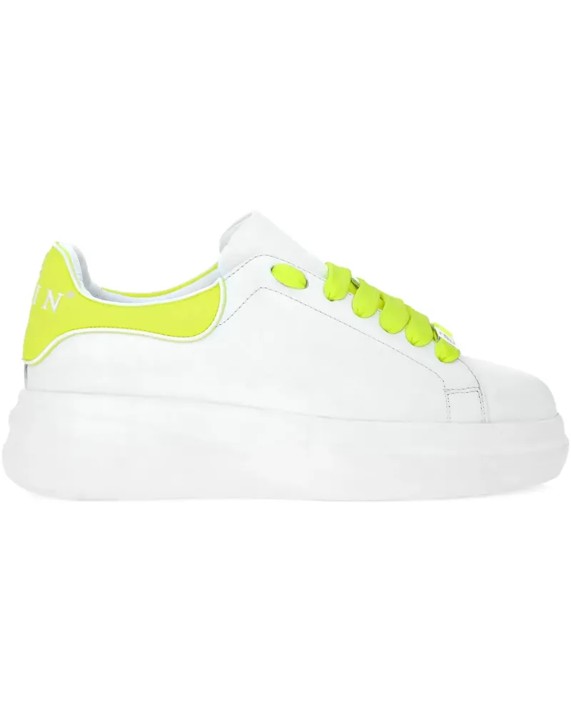 Philipp Plein Sneakers aus Leder - Weiß Weiß