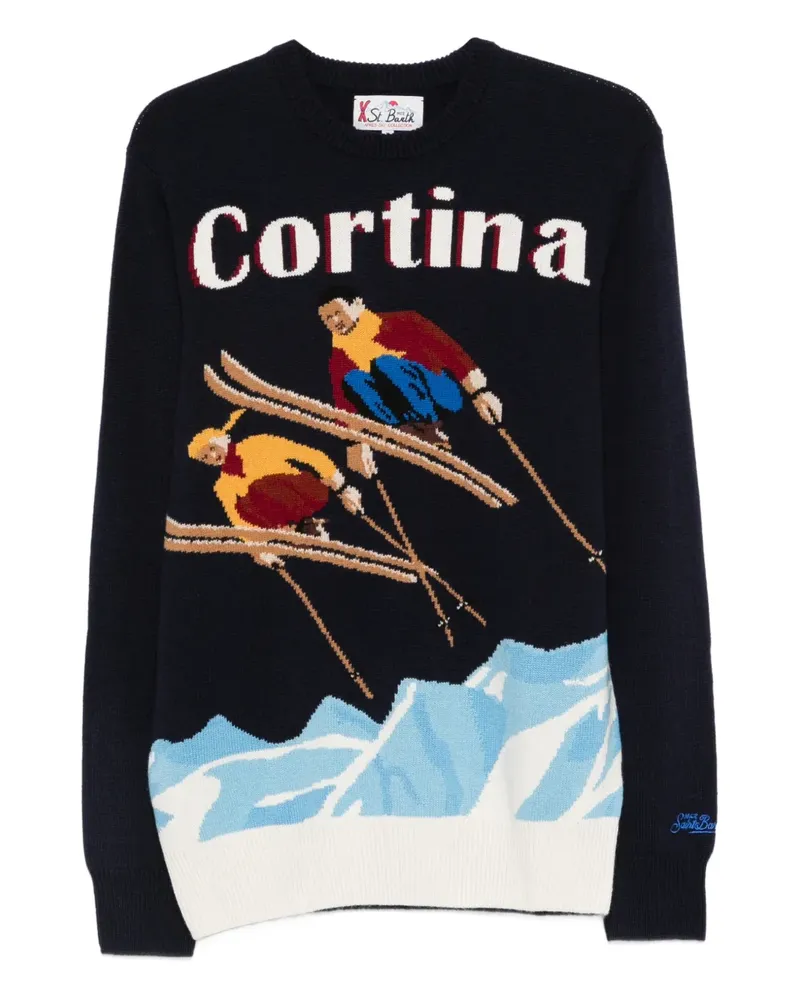 MC2 Saint Barth Heron Pullover - Blau Blau