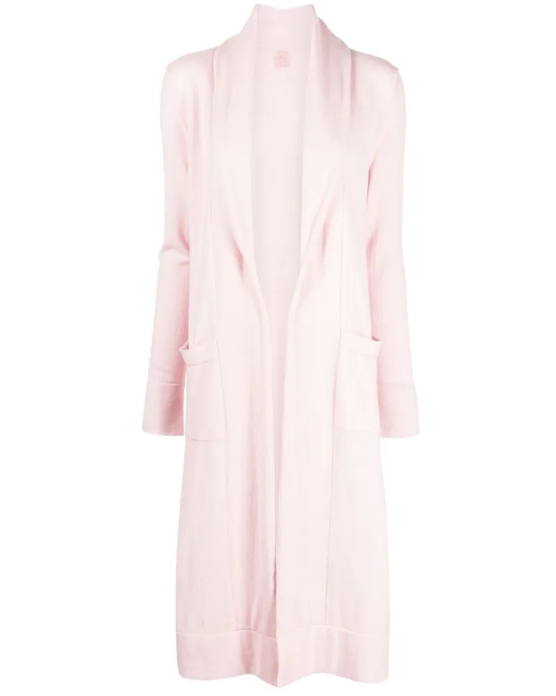Teddy Cashmere Offener Venezia Kaschmircardigan - Rosa Rosa