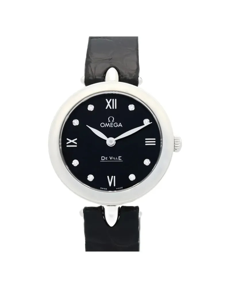 Omega 2010s De Ville Prestige 27mm - Schwarz Schwarz