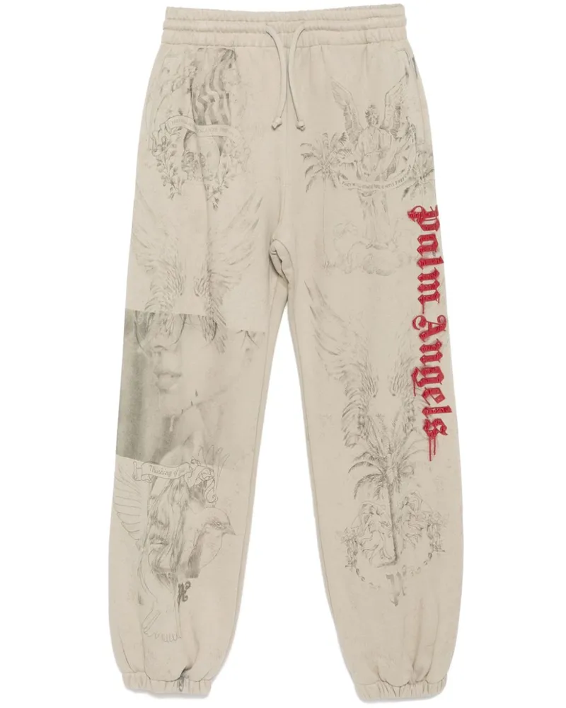 Palm Angels Schmale Jogginghose - Nude Nude