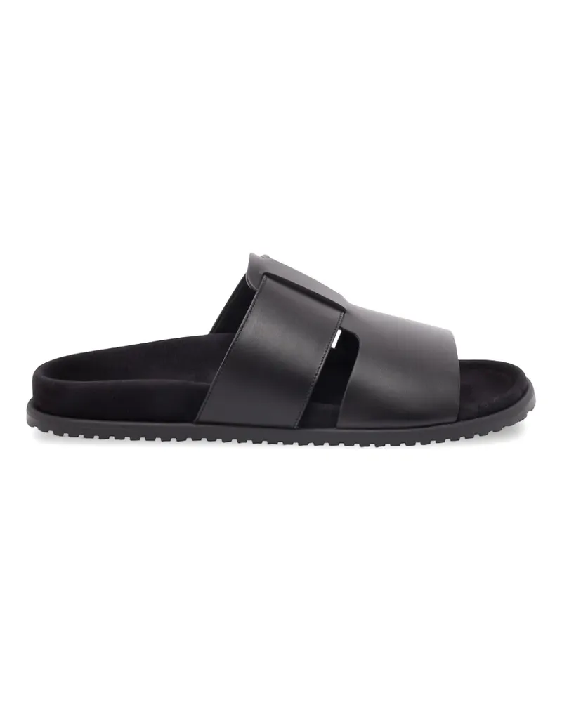 Dolce & Gabbana leather-strap sandals - Schwarz Schwarz