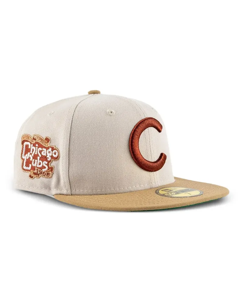 New Era Schmale Chicago Cubs 1908 World Series 59FIFTY Baseballkappe - Nude Nude