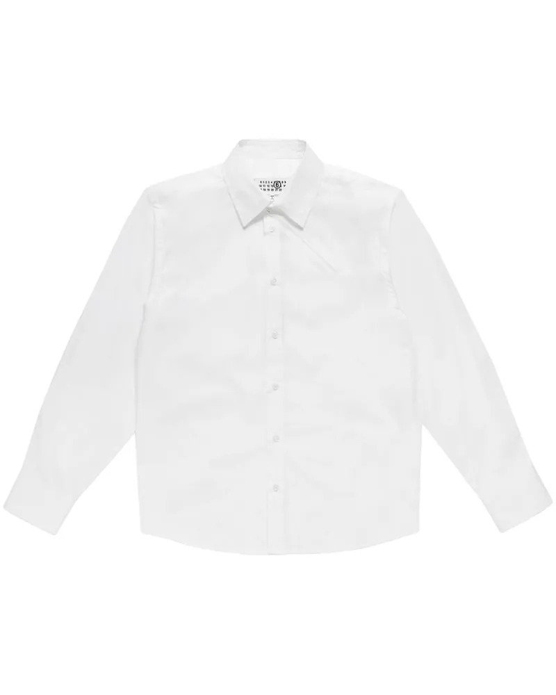 Maison Margiela Langärmeliges Hemd - Weiß Weiß
