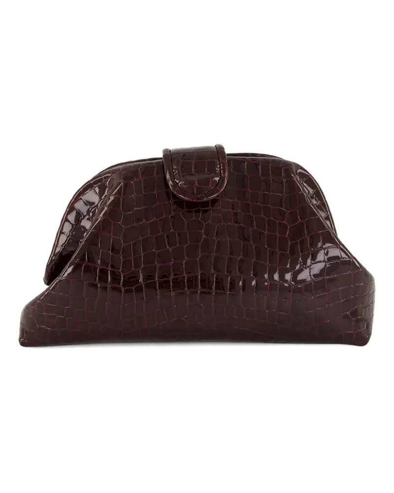 PAULA Klassische Clutch - Rot Rot