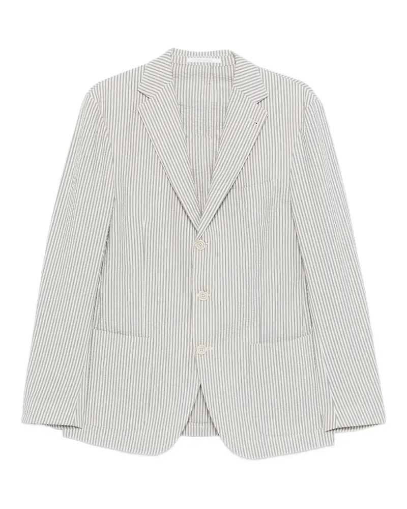 Eleventy Gestreiftes Sakko - Nude Nude