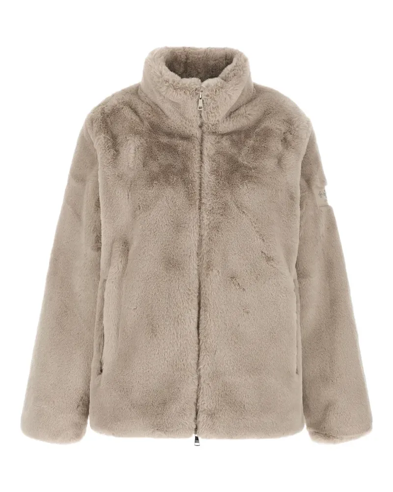 TATRAS Astoni Jacke aus Faux Fur - Nude Nude