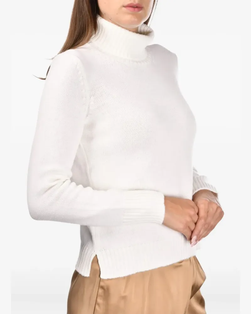 Gran Sasso Pullover mit Rollkragen - Weiß Weiß