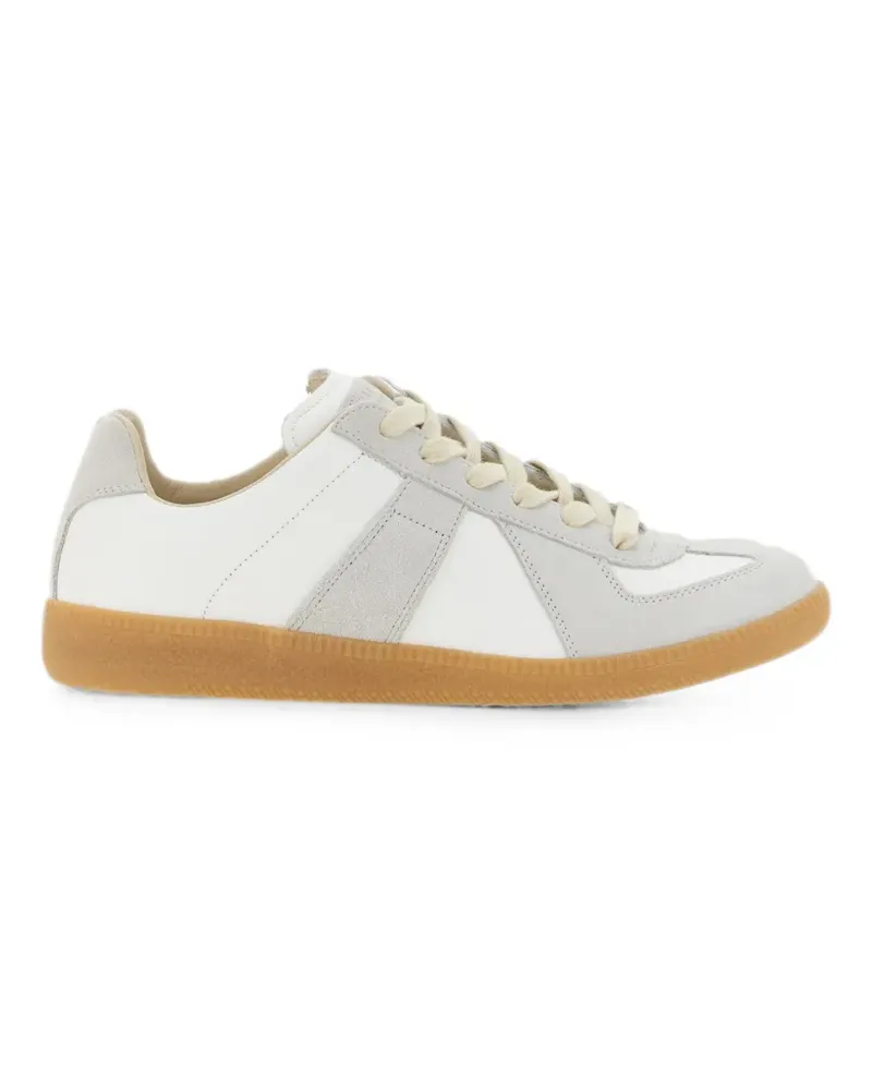 Maison Margiela Replica panelled sneakers - Weiß Weiß