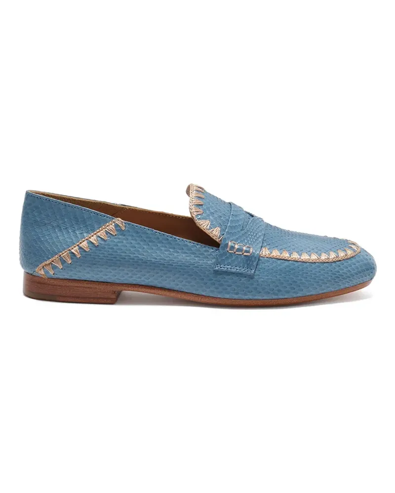 Maliparmi crochet loafers - Blau Blau