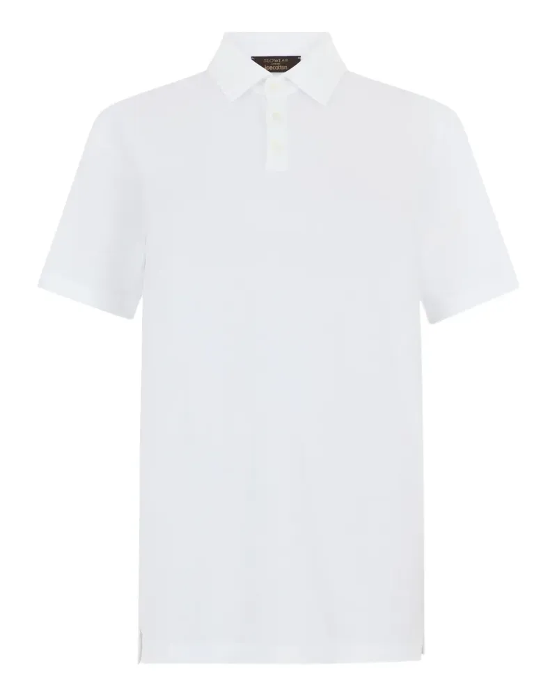 Slowear button polo shirt - Weiß Weiß