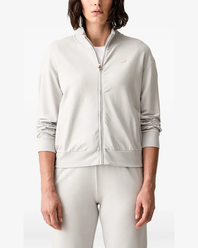 EA7 logo-plaque tracksuit - Nude Nude