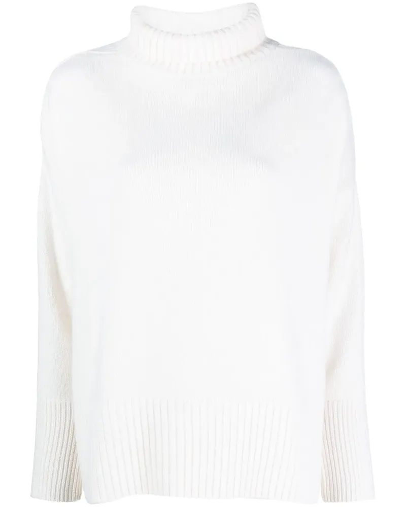 ALLUDE Kaschmirpullover mit Rollkragen - Nude Nude