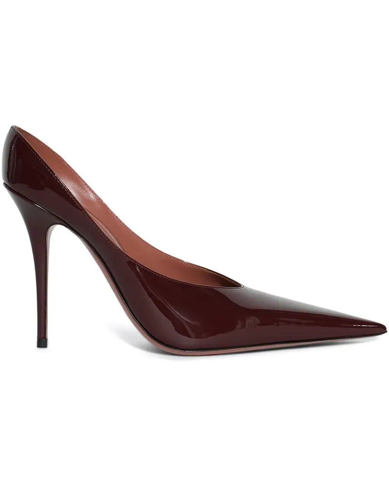 Amina Muaddi Anok Pumps 105mm - Rot Rot