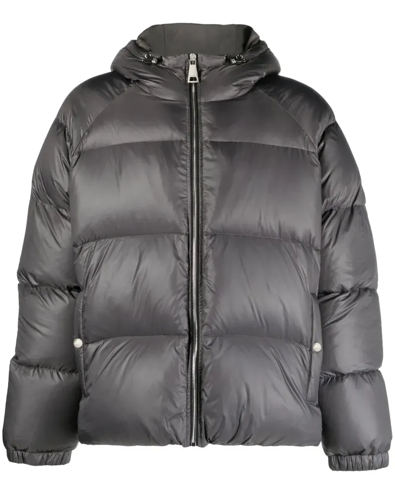 KHRISJOY Gefütterte Jacke mit Logo-Prägung - Grau Grau