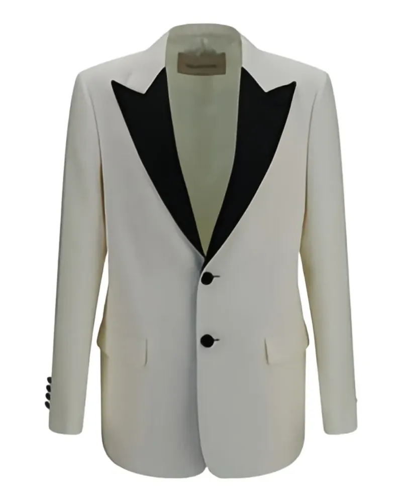 Valentino Garavani Abendjacke mit steigendem Revers - Weiß Weiß