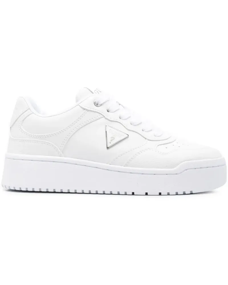 Guess Sneakers mit Plateausohle - Weiß Weiß