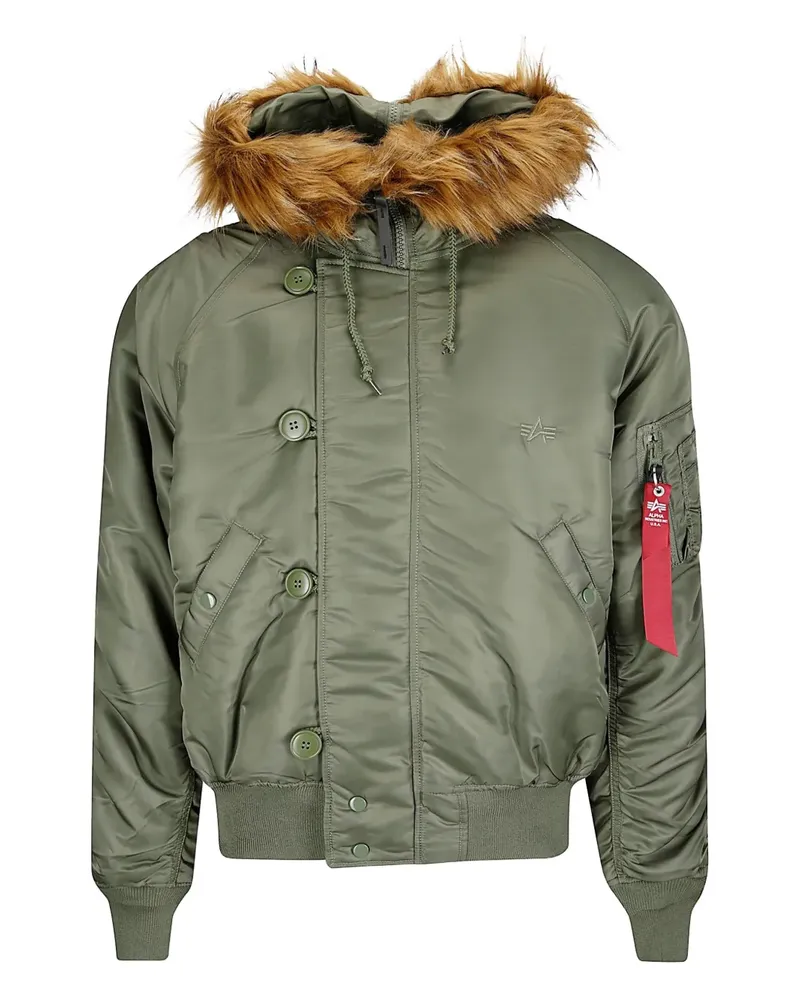 Alpha Industries N-2B Heritage-Jacke - Grün Grün