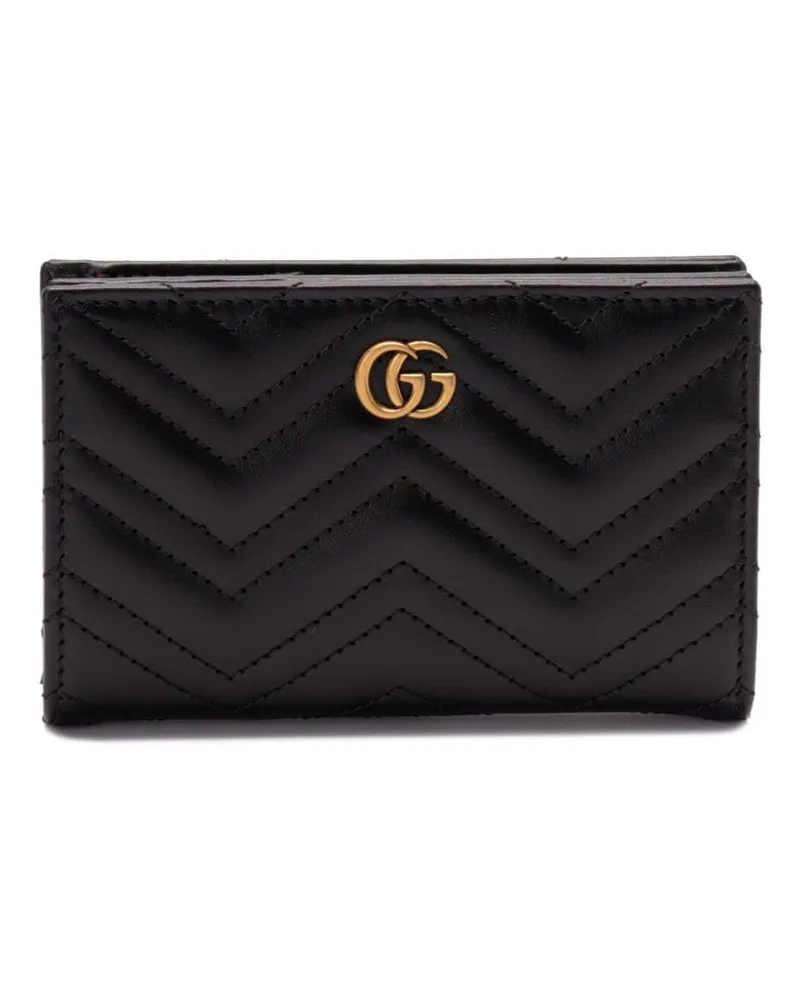 Gucci GG Marmont Portemonnaie - Schwarz Schwarz