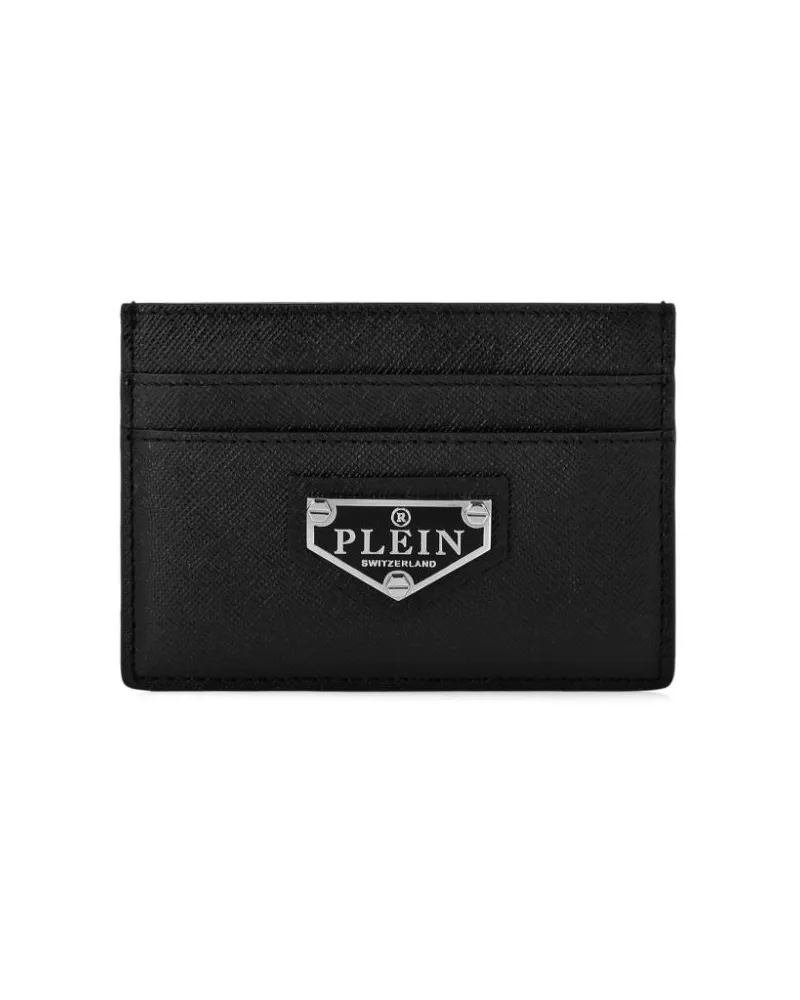 Philipp Plein Klassisches Kartenetui - Schwarz Schwarz