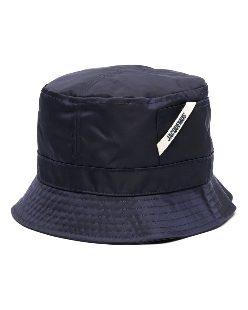 Jacquemus Le Bob Ovalie Fischerhut - Blau Blau