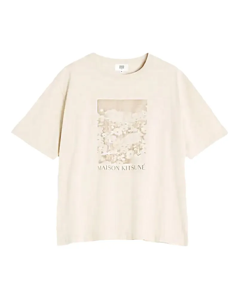 Kitsuné Klassisches T-Shirt - Nude Nude