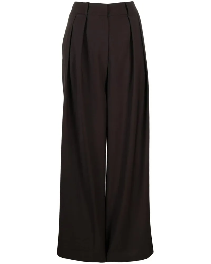 FRANKIE Shop Ripley Hose mit Faltendetail - Braun Braun