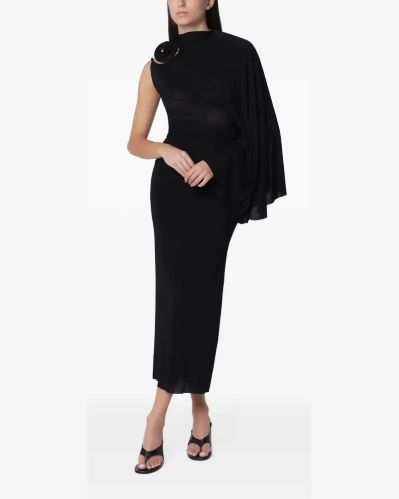 Christopher Esber Aurelia sculpted-spiral maxi dress - Schwarz Schwarz