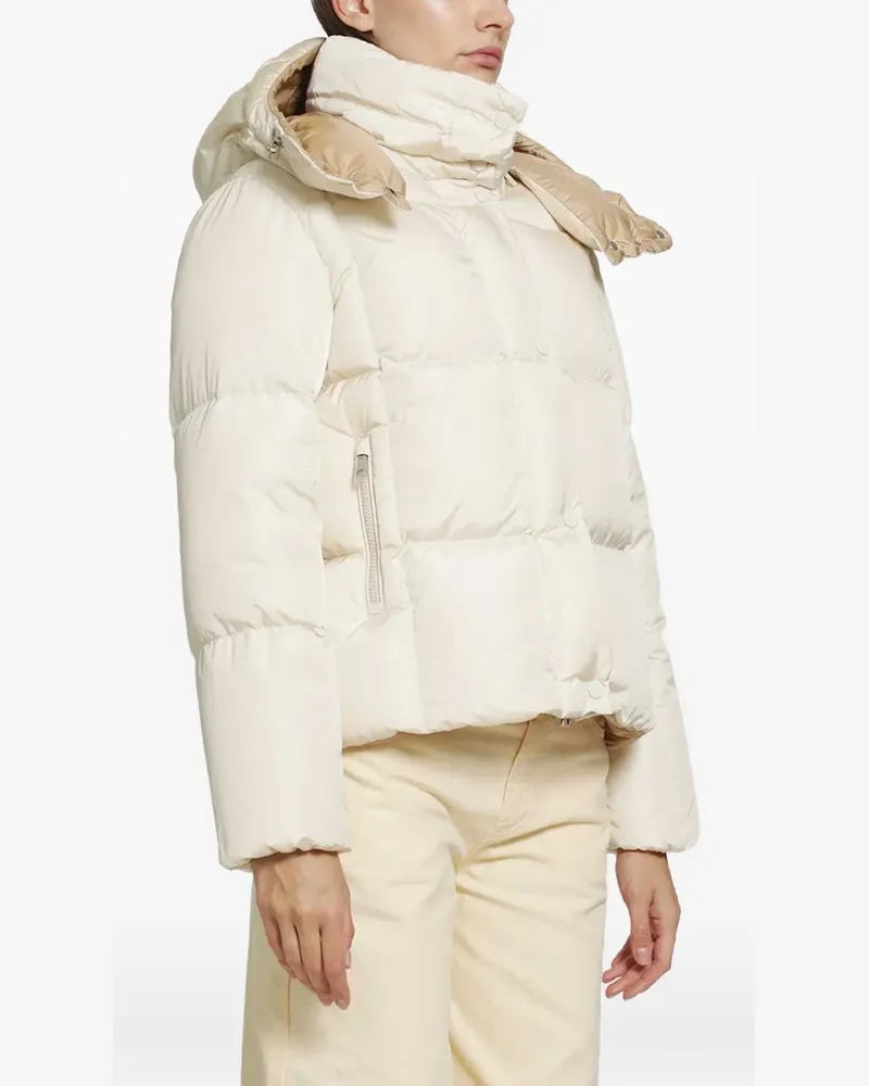Moncler Gesteppte Castelnew Jacke - Nude Nude