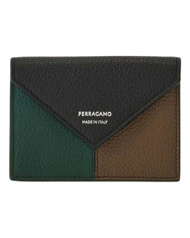 Ferragamo Längliches Kartenetui - Schwarz Schwarz