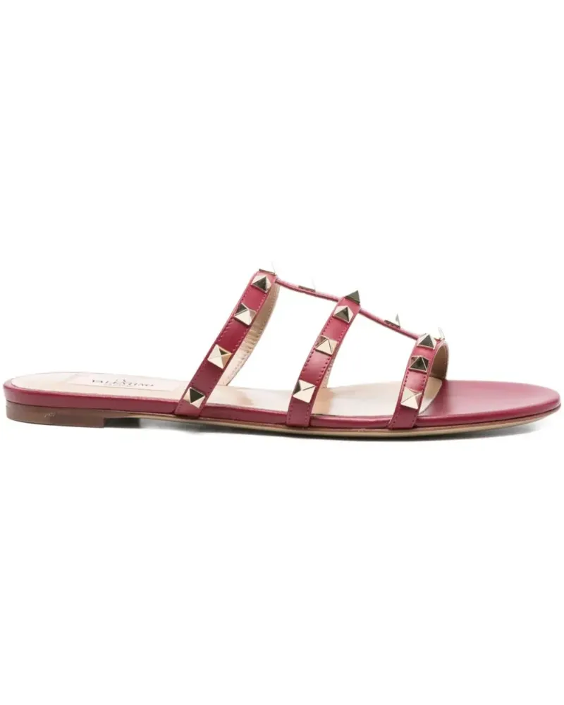 Valentino Garavani Rockstud Sandalen - Rot Rot