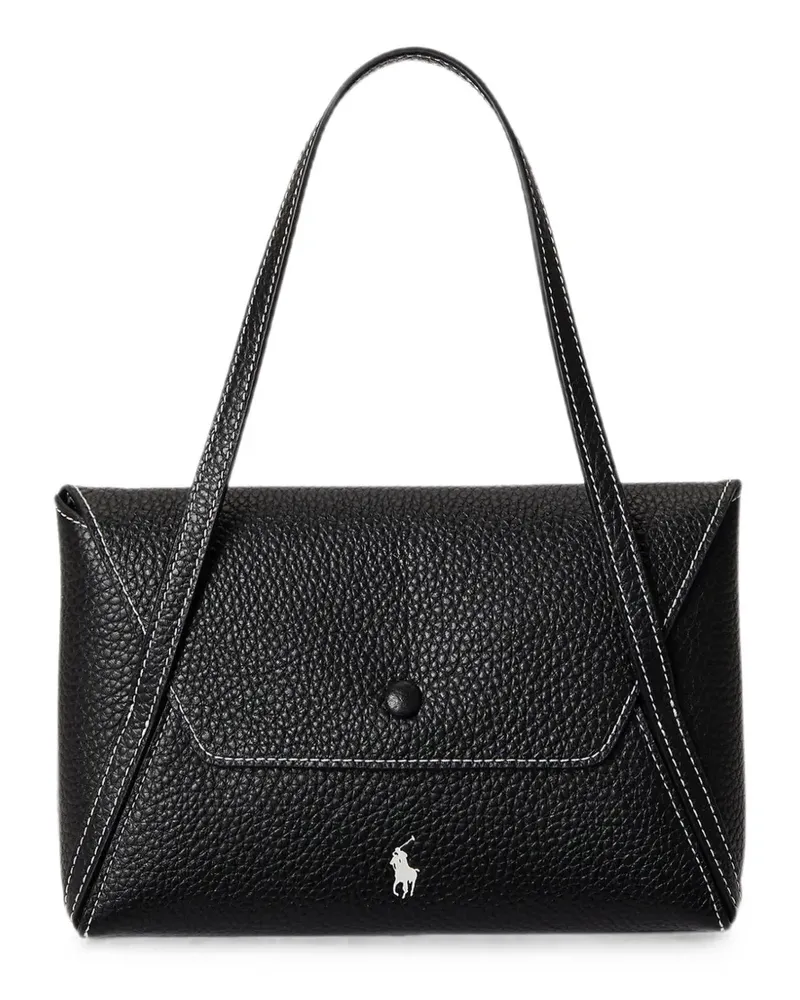 Ralph Lauren Polo Play leather shoulder bag - Schwarz Schwarz