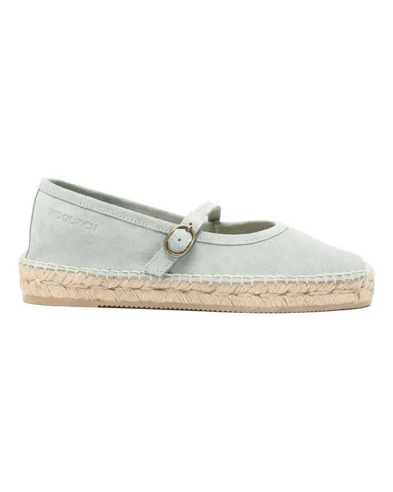Woolrich buckle-fastening espadrilles - Blau Blau