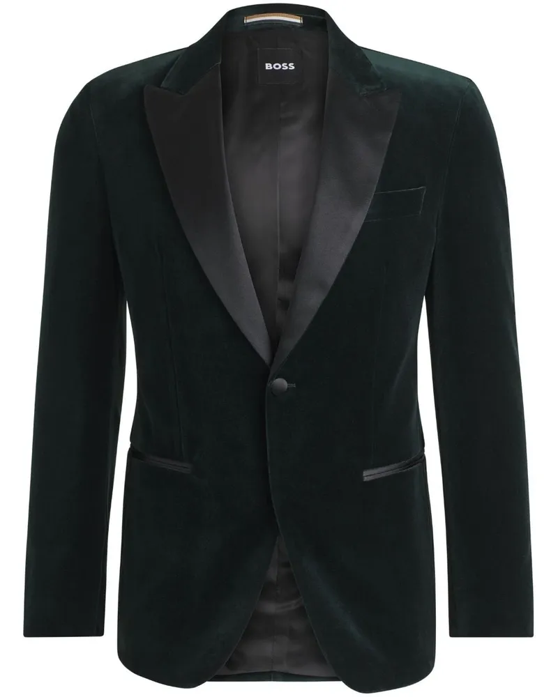 HUGO BOSS Hutson Smoking-Jacke - Grün Grün