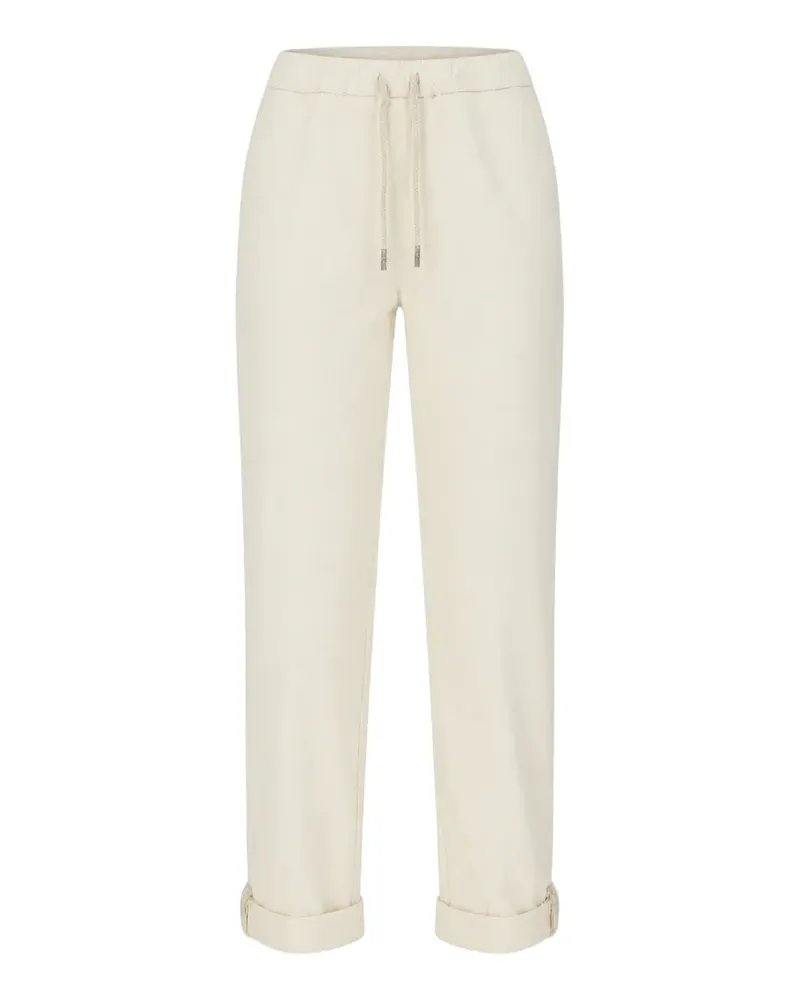 PANICALE Cashmere drawstring track pants - Nude Nude