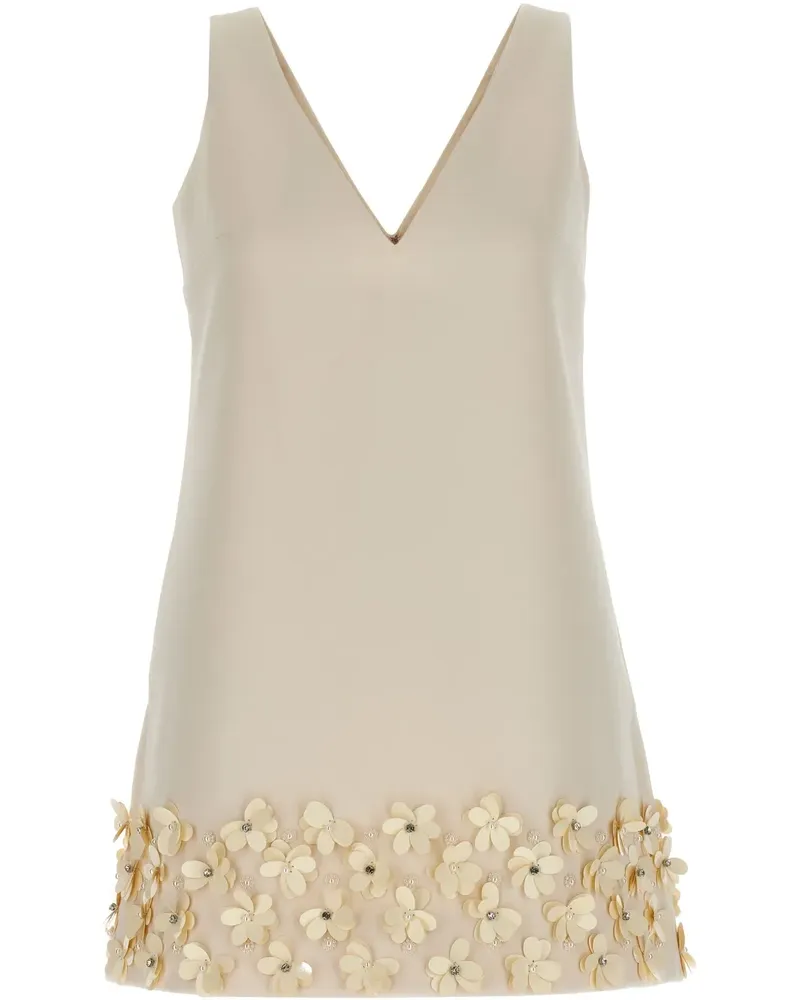 Self-Portrait Minikleid mit Pailletten - Nude Nude