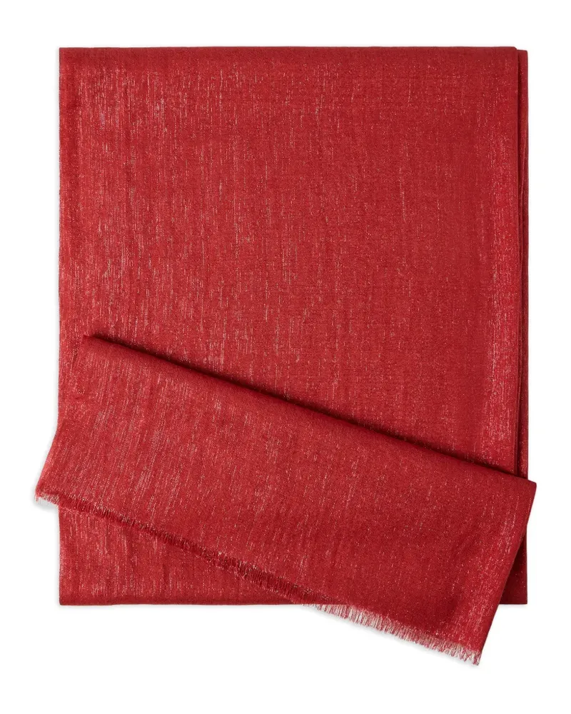 Brunello Cucinelli sparkling scarf - Rot Rot