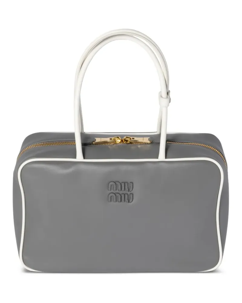 Miu Miu Beau Tote Bag - Grau Grau
