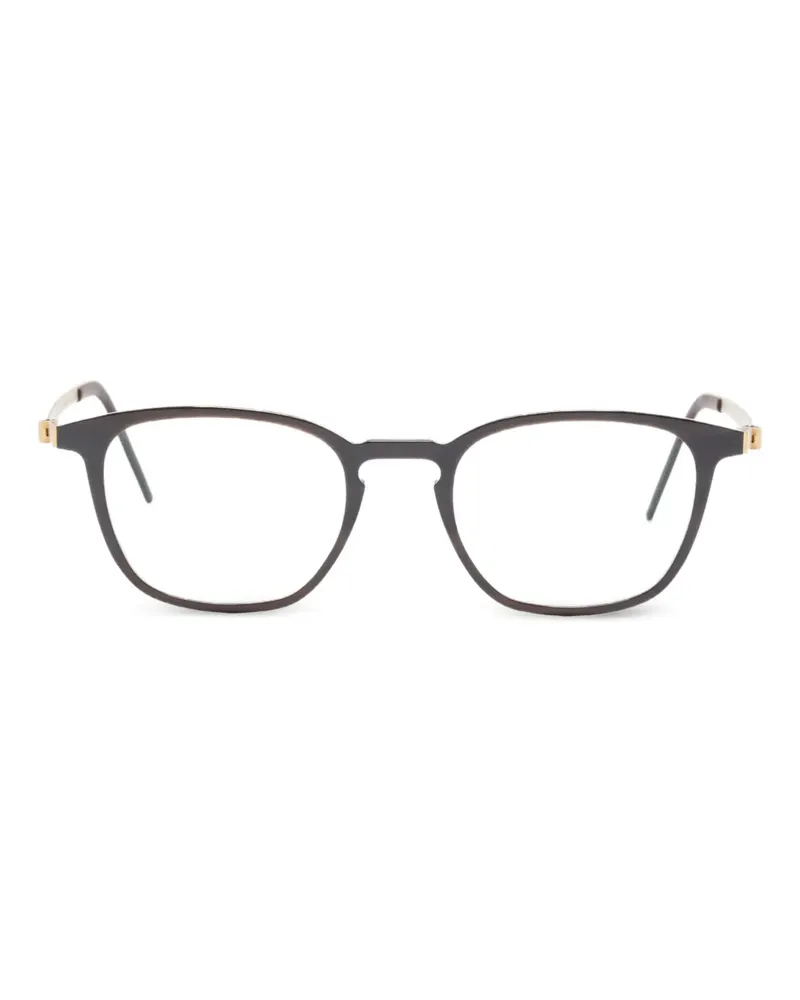 Lindberg Eckige Brille - Braun Braun