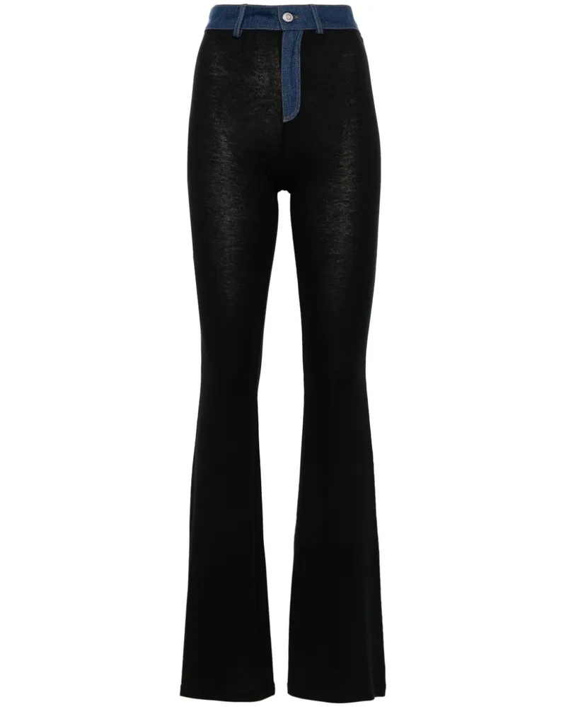 COPERNI Ausgestellte Second Skin Hose - Schwarz Schwarz