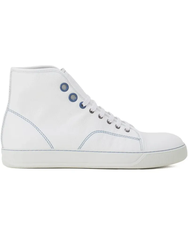 Lanvin Sneakers mit Schnürung - Weiß Weiß