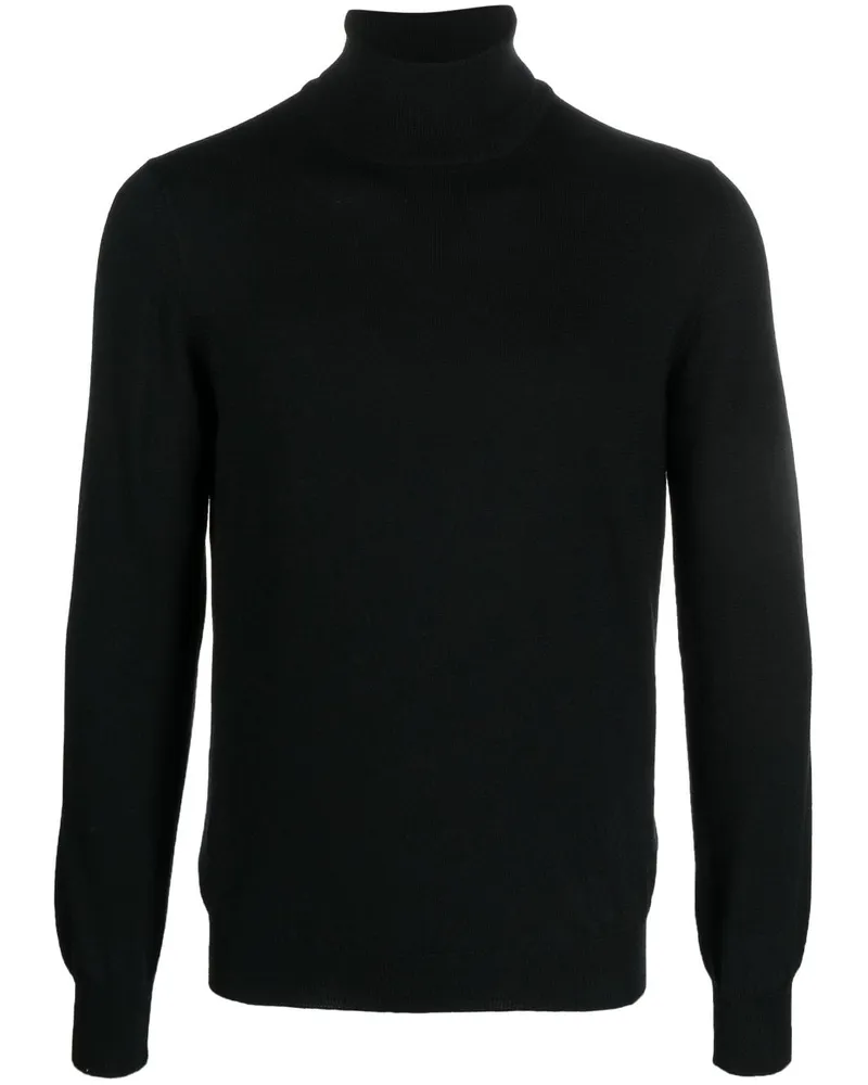 Tagliatore Pullover mit Rollkragen - Schwarz Schwarz