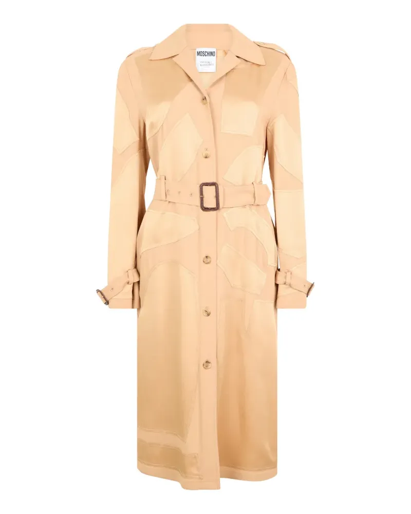 Moschino Kleid mit Gürtel - Nude Nude