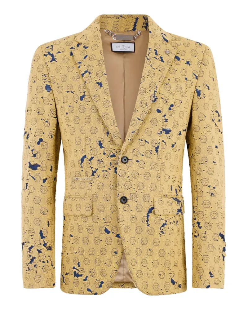 Philipp Plein single-breasted blazer - Nude Nude