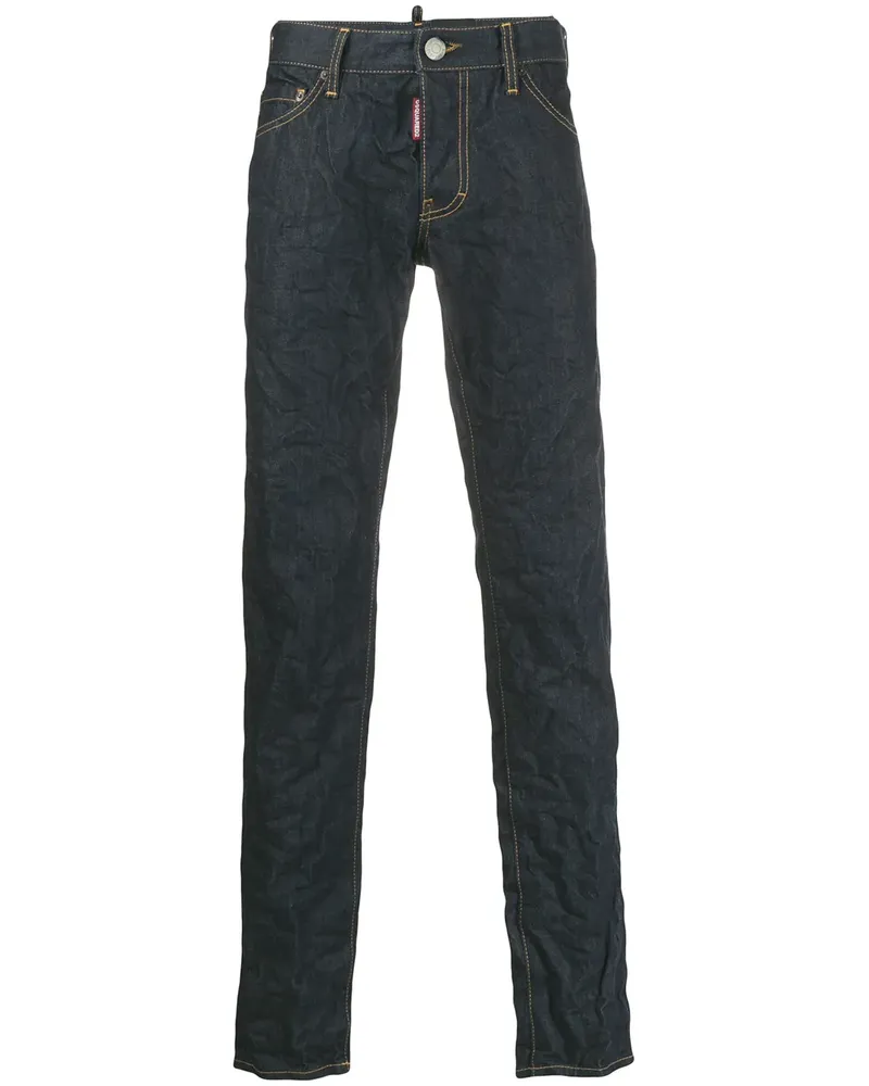 Dsquared2 Schmale Jeans - Blau Blau